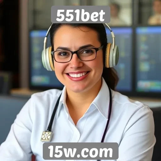 Como funciona o suporte ao cliente na 551bet
